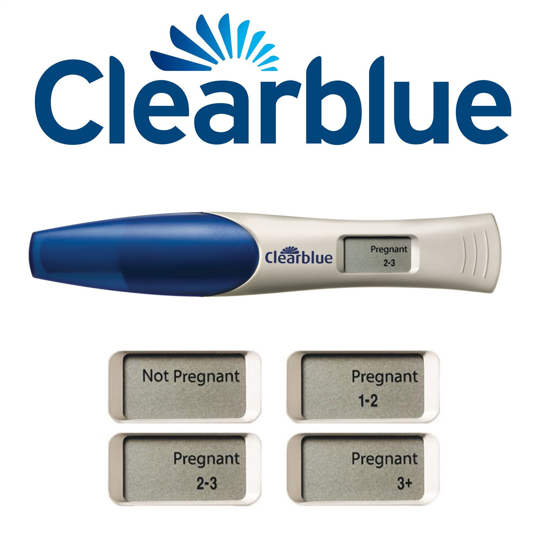 Clearblue Pregnancy Test (2 Tests) Digital with Weeks Indicator